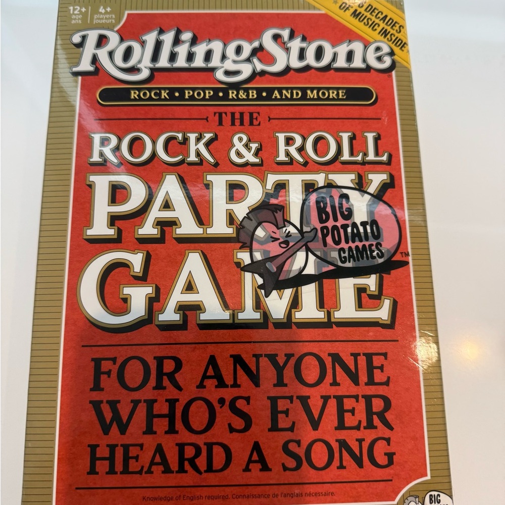 The Rolling Stones Red Board Game